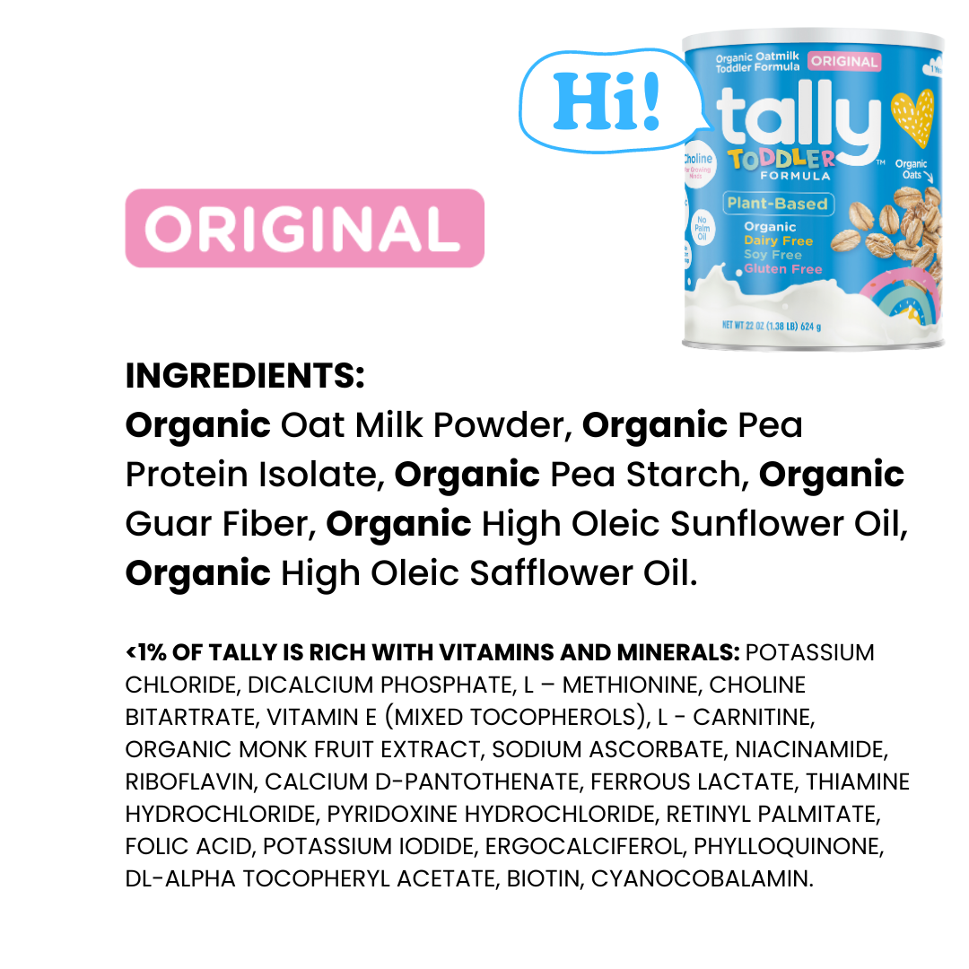 Organic Oatmilk Toddler Formula