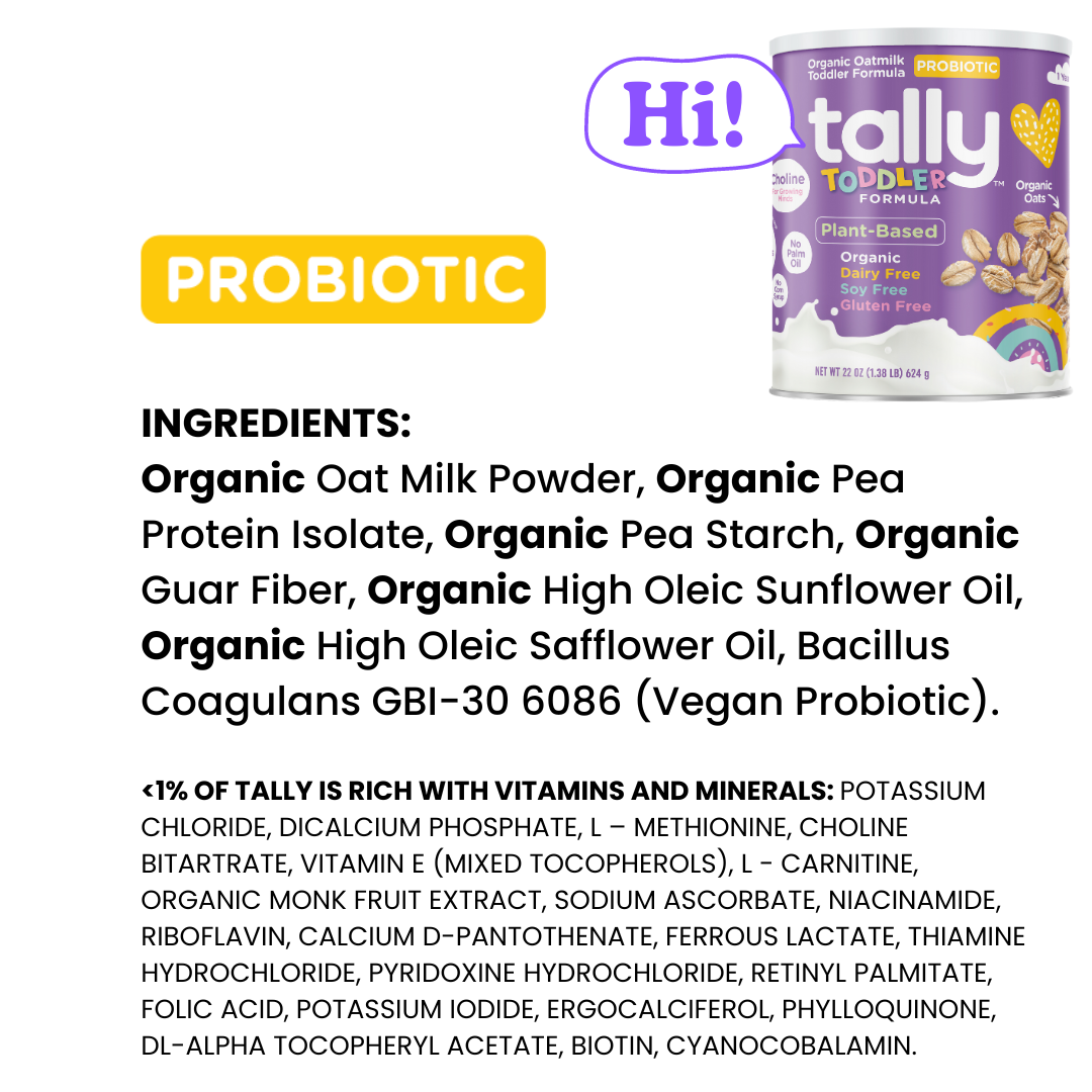 Probiotic Organic Oatmilk Toddler Formula